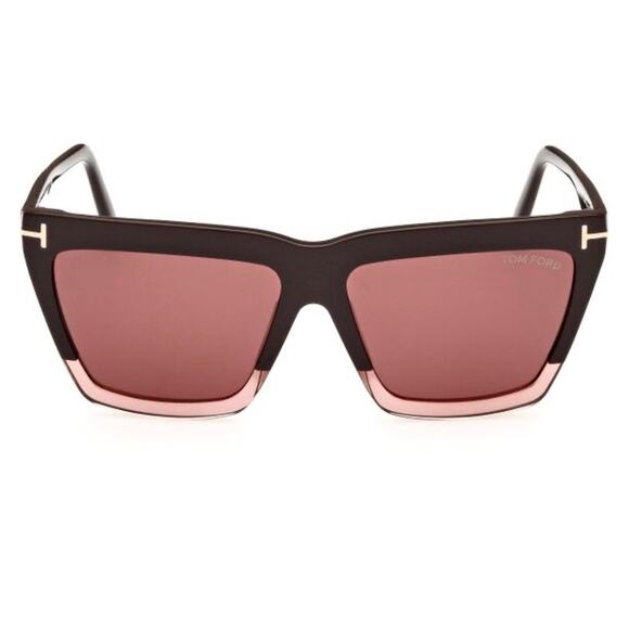 New, TOM FORD Eden Sunglasses TF1110 50Z Authentic - Picture 2 of 8